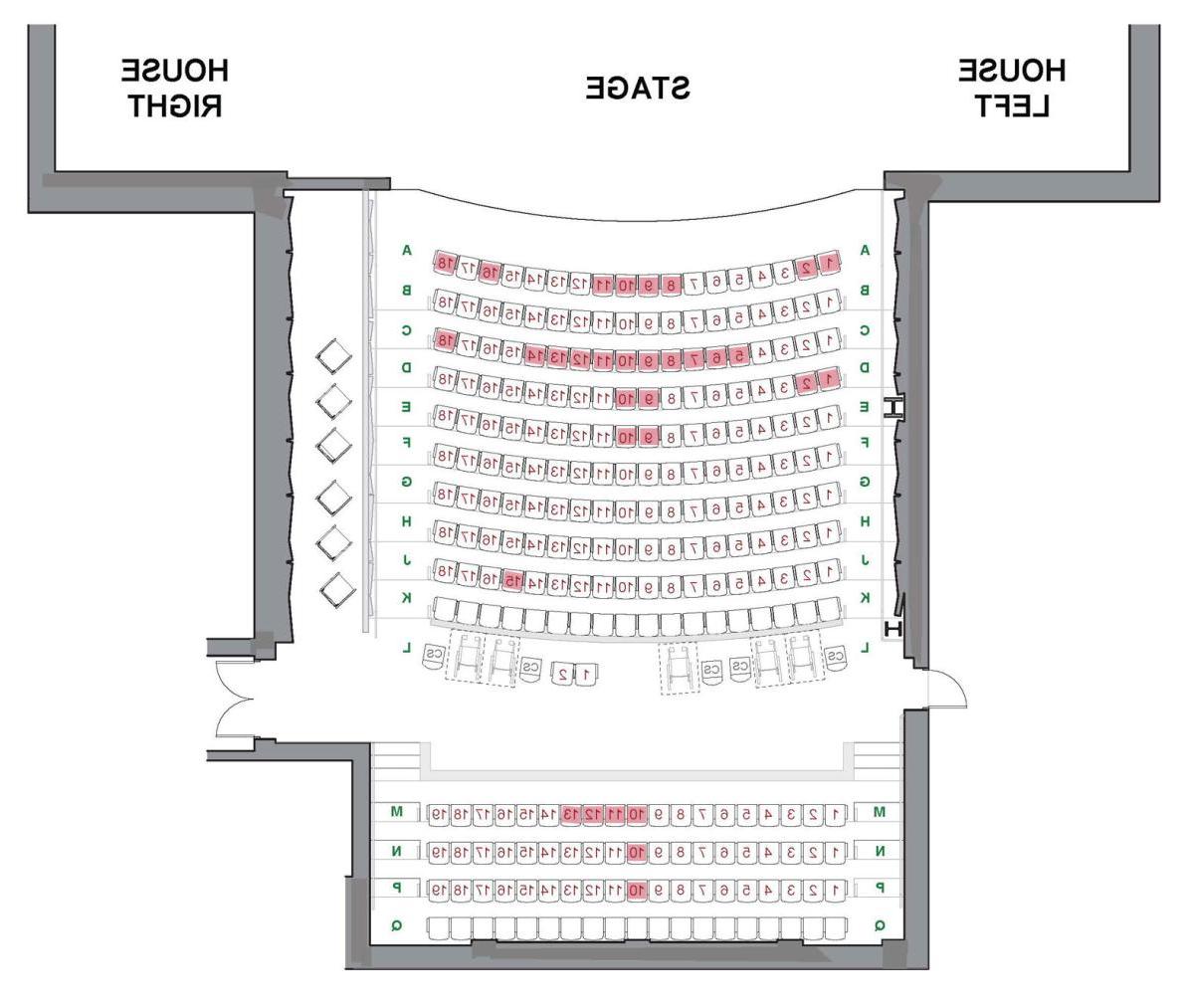 剧院座位图
